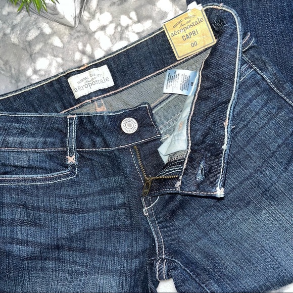 👖Aeropostale Low Rise Capri Jeans - Picture 5 of 10